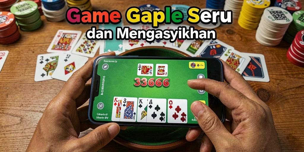 Screenshot permainan Gaple yang mendebarkan di 333666.