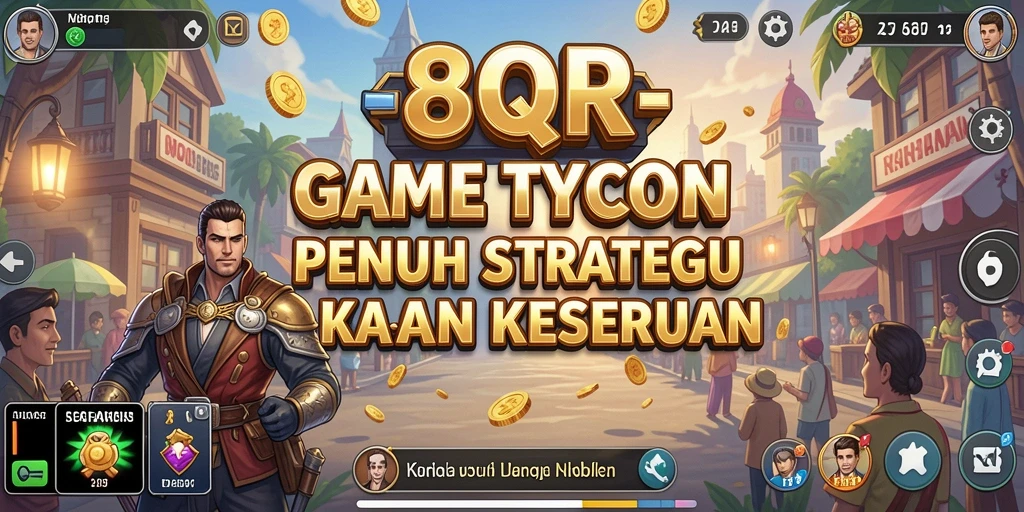 Tampilan gameplay 8QR yang seru dan menarik.