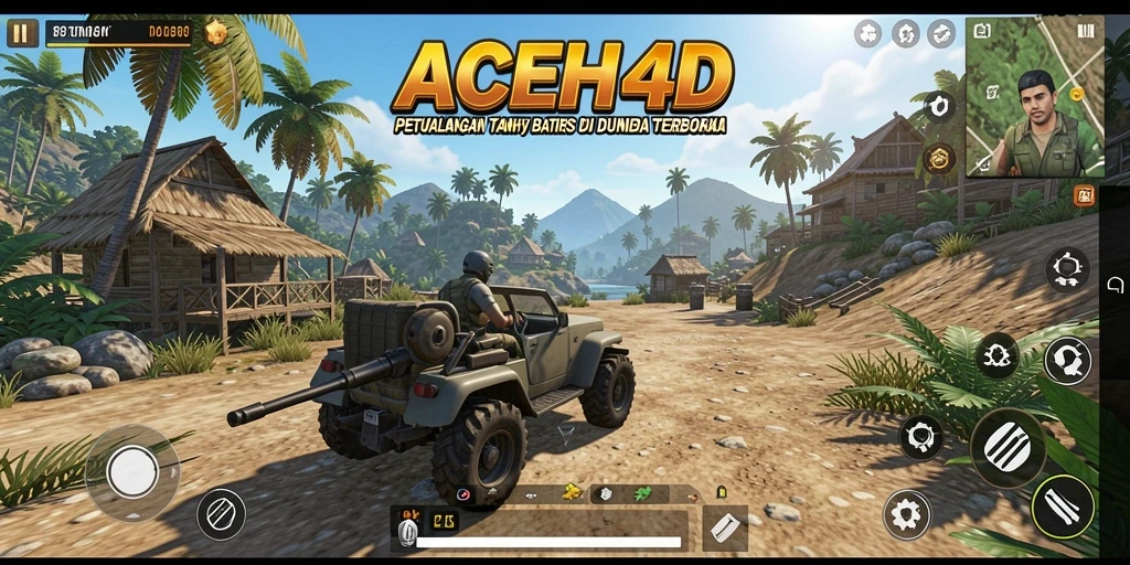 Gameplay ACEH4D yang menakjubkan di dunia terbuka.