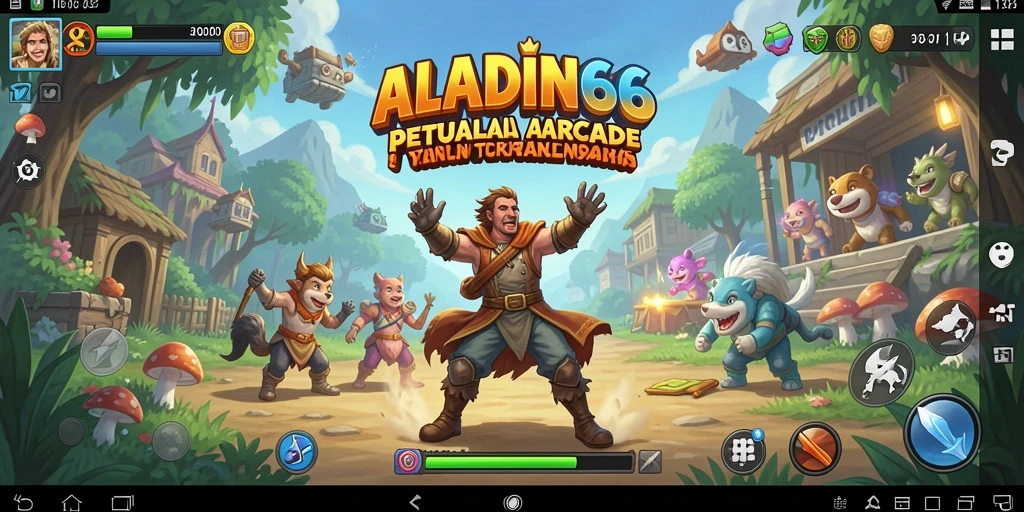 Screenshot gameplay ALADIN66 menampilkan aksi seru dan grafis menarik.
