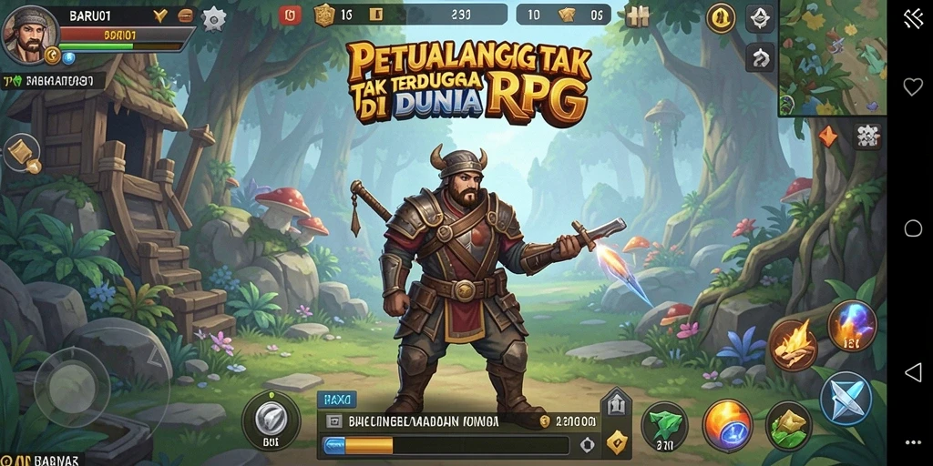 Tampilan gameplay epik di dunia <strong>BARU01</strong> yang memukau.