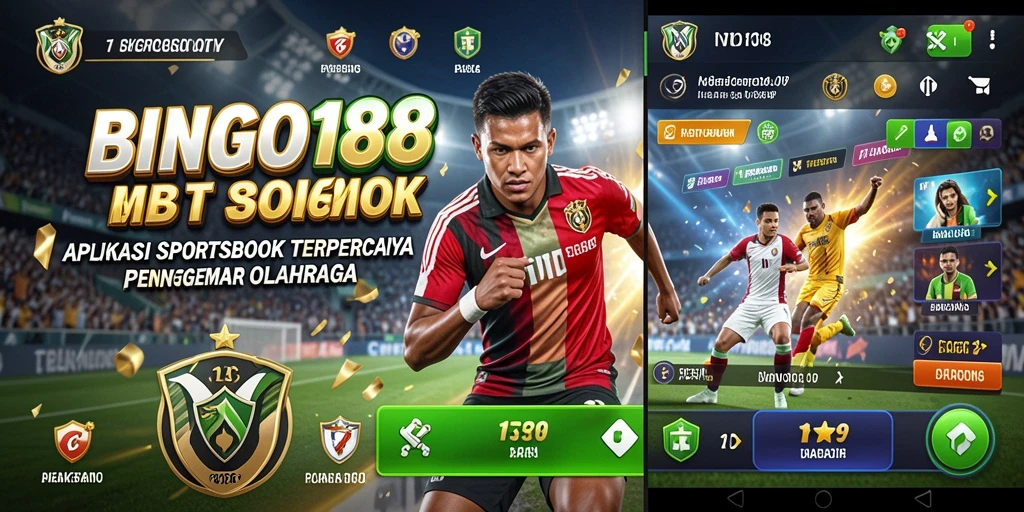 Tampilan gameplay BINGO188 dengan fitur taruhan olahraga.