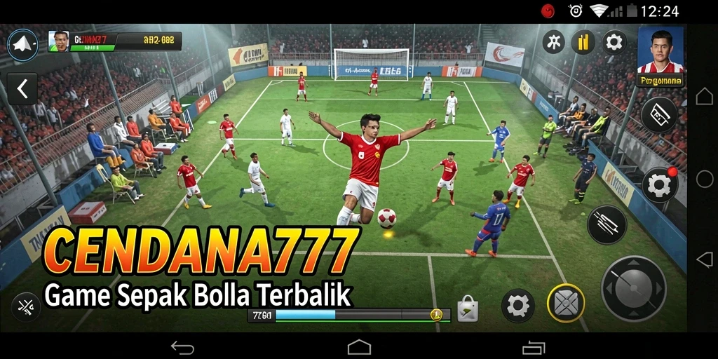 Screenshot gameplay CENDANA777 yang menampilkan aksi seru di lapangan.