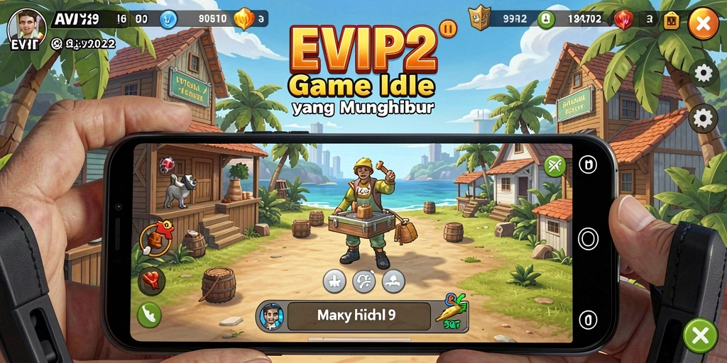 Tampilan gameplay EVIP2 yang menarik dalam mode Idle.