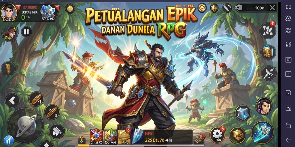 Gameplay mendebarkan di F7F7 dengan karakter RPG yang unik.