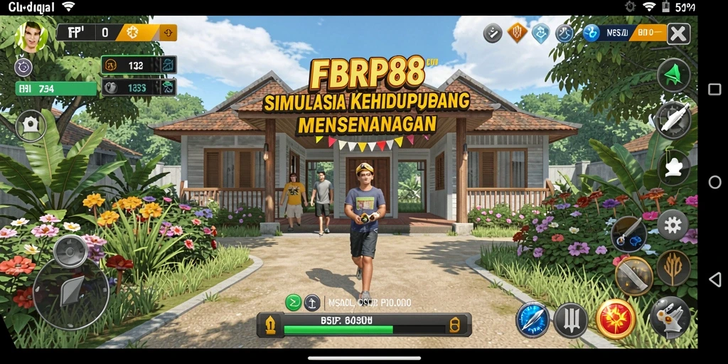 Gameplay FBRP88 menampilkan pengalaman simulasi yang mendalam dan interaktif.