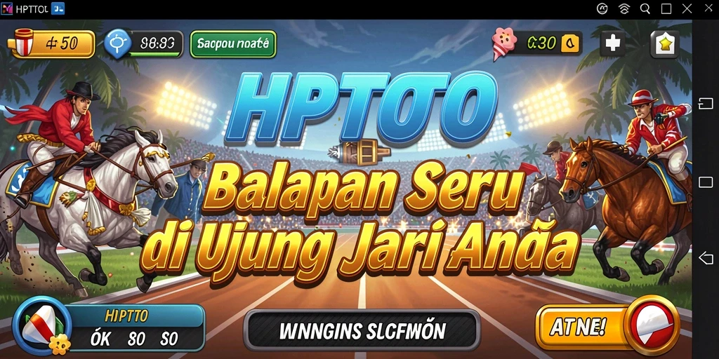 Gameplay mengasyikkan dalam balapan HPTOTO.