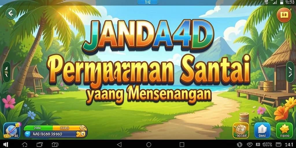 Tampilan menarik dari permainan JANDA4D yang seru.