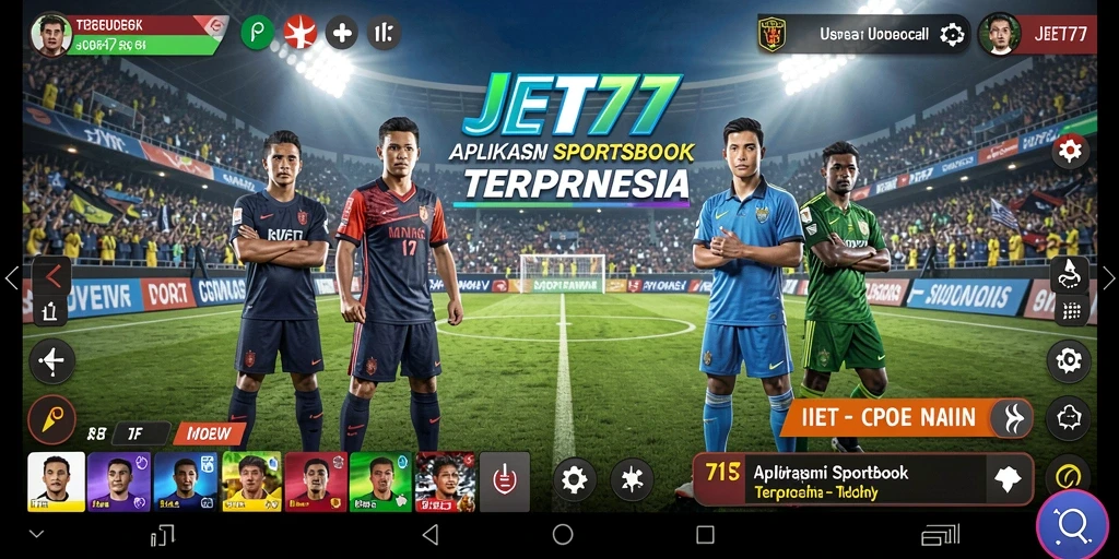 Tampilan gameplay menarik dari aplikasi Sportsbook JET77.