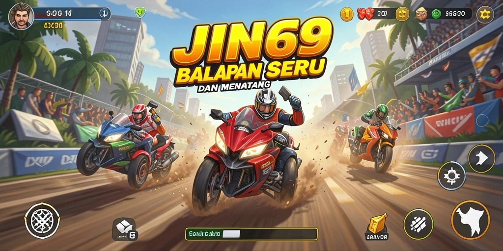 Gameplay menegangkan di JIN69 dengan balapan seru dan grafis memukau.