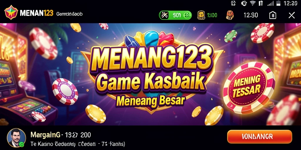 Tampilan gameplay MENANG123 yang mengasyikkan dan penuh warna.