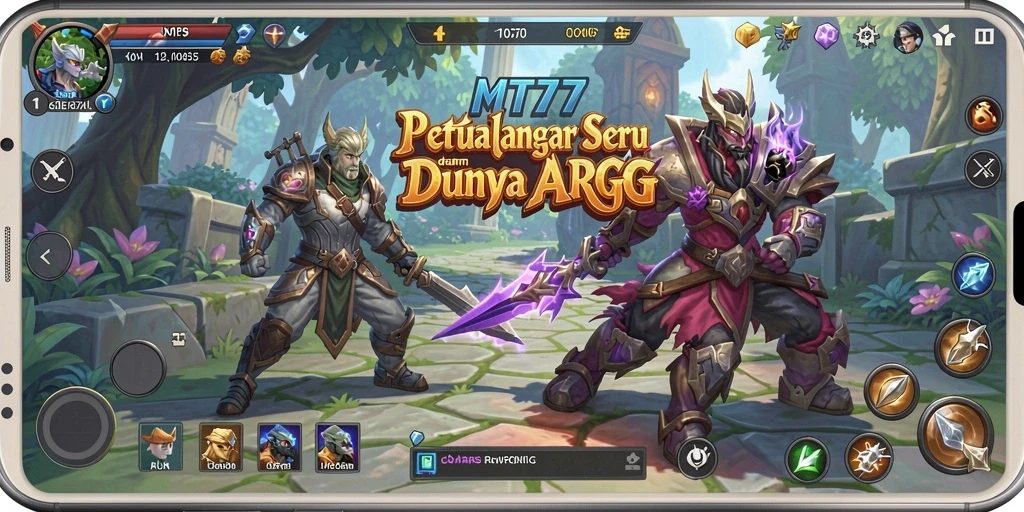 Gameplay <strong>MT777</strong> dengan pertarungan yang mendebarkan dan karakter yang dinamis.