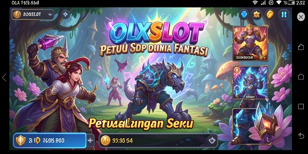 Tangkapan layar penuh aksi dari gameplay OLXSLOT yang mendebarkan.