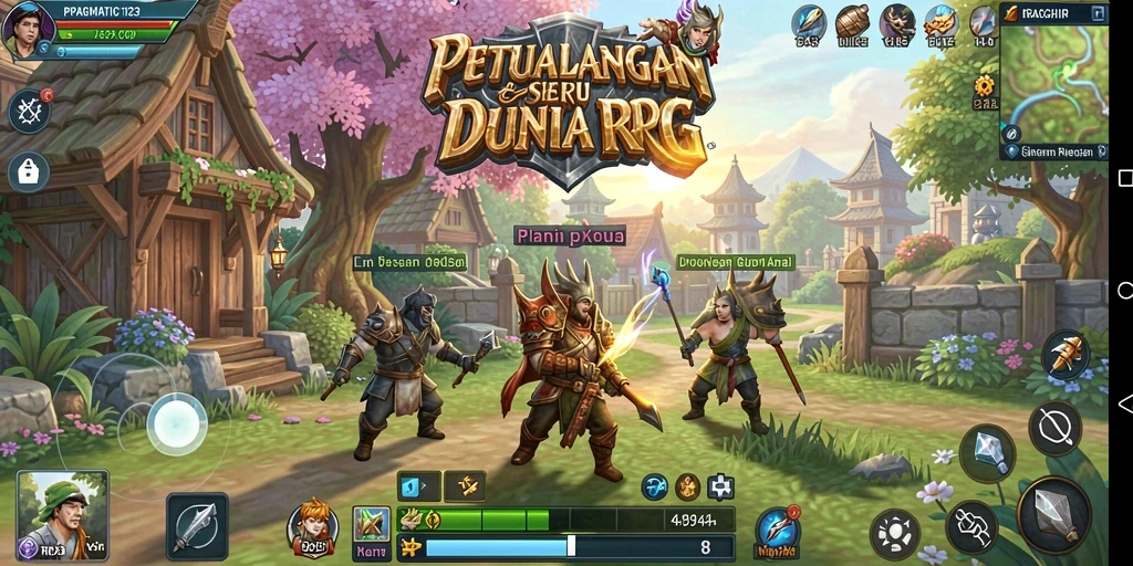 Tangkapan layar mendebarkan dari gameplay RPG di PRAGMATIC123.