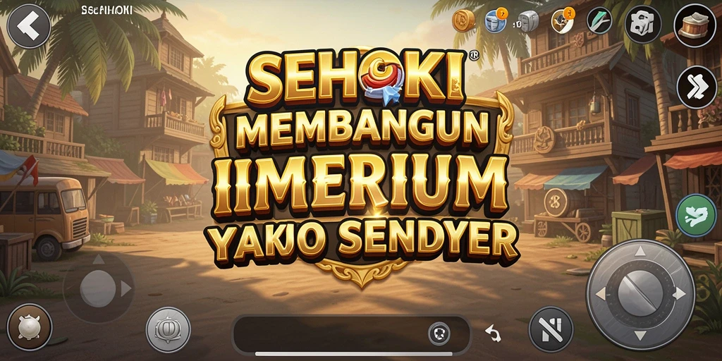 Tampilan gameplay SEHOKI yang menegangkan dalam membangun bisnis.
