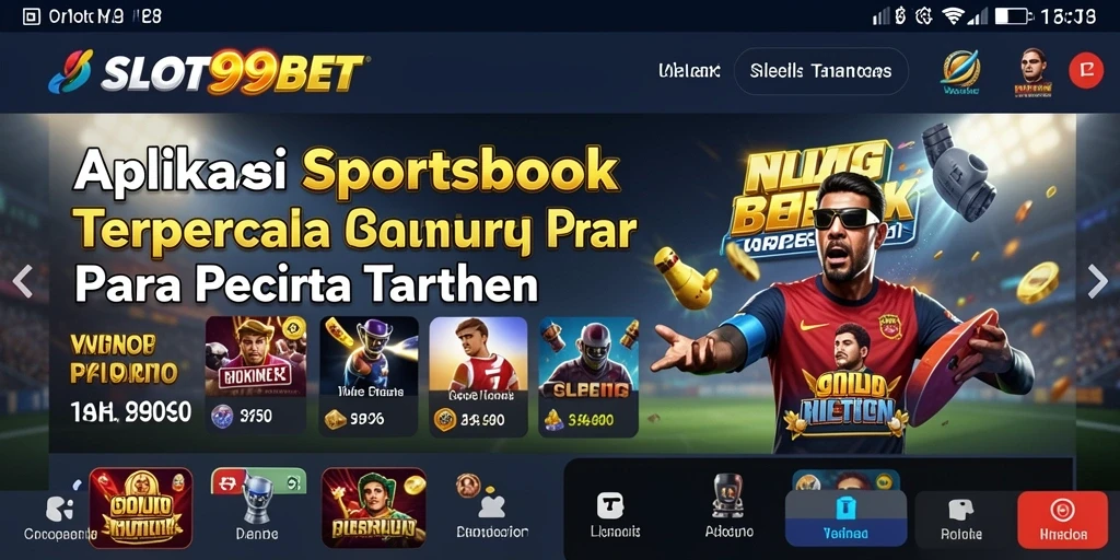 Tampilan antarmuka menarik dari SLOT99BET saat bertaruh.