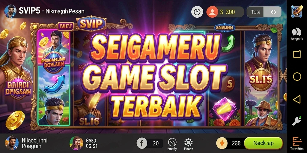 Tampilan gameplay menarik dari SVIP5 dengan efek visual yang memukau.