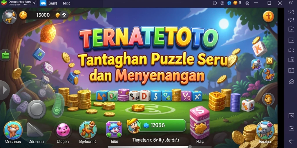 Tampilan gameplay TERNATETOTO yang menarik dan penuh warna.