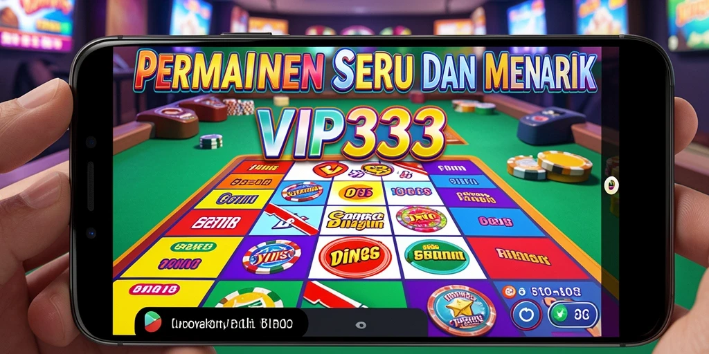 Tampilan gameplay menarik dari VIP333 saat bermain Bingo.