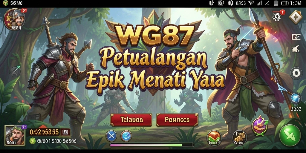 Gameplay menarik di dunia petualangan yang luas.